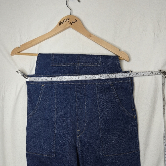 Gap 1969 Ladies Denim Blue Overalls Size Medium Like New - Picture 9 of 9